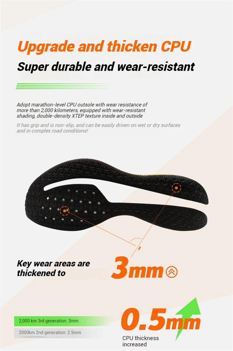 Men's Running Shoes 2025 Spring Lightweight Cushioned Wear