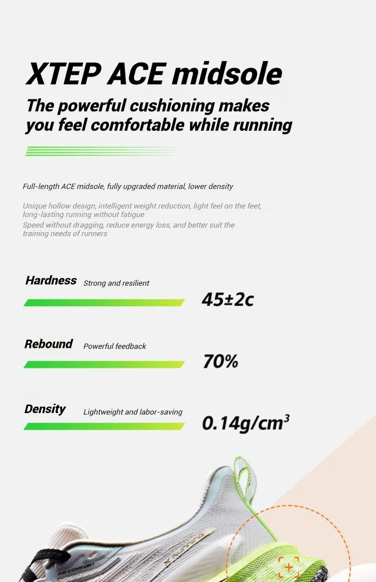 Men's Running Shoes 2025 Spring Lightweight Cushioned Wear