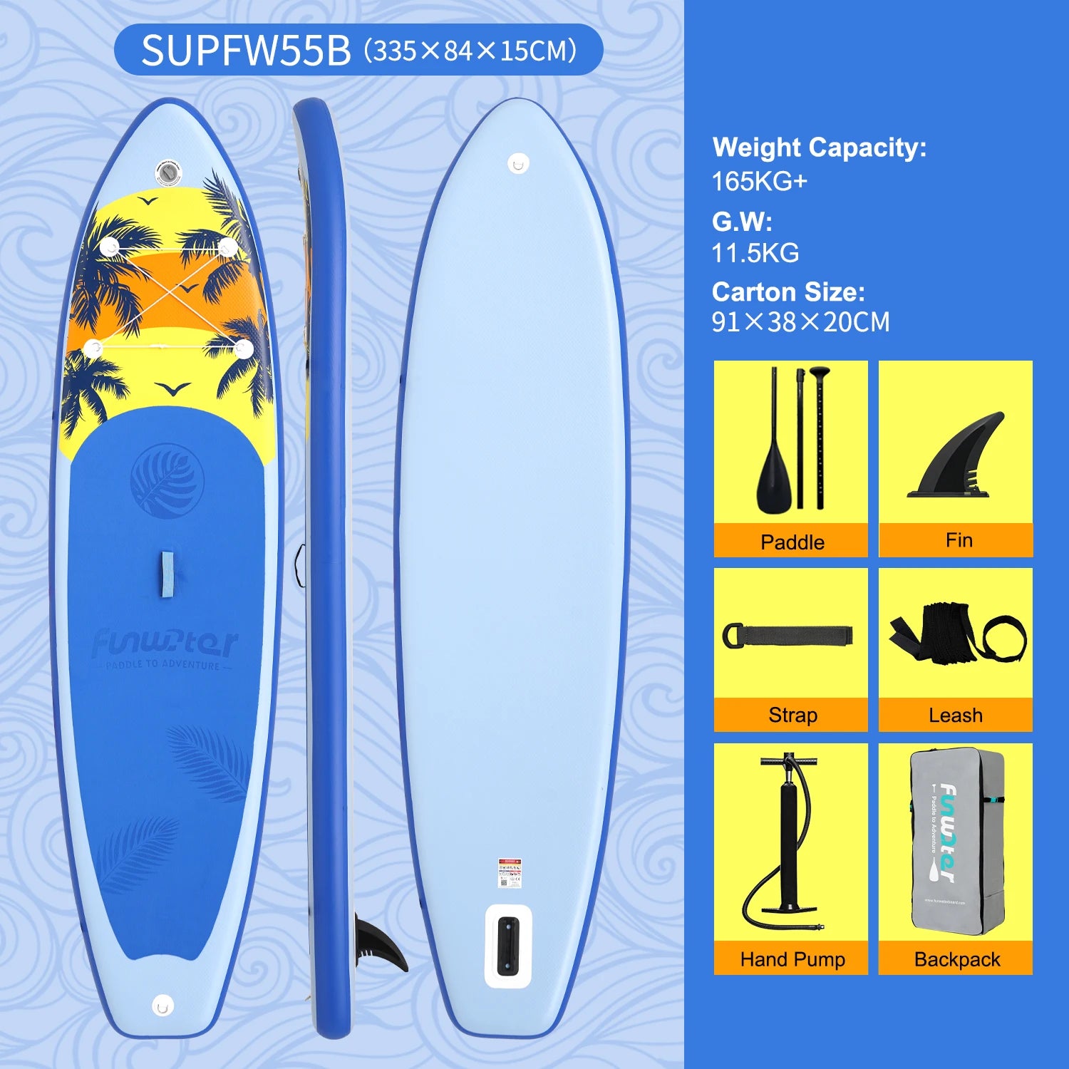 Inflatable Stand Up Paddle Board