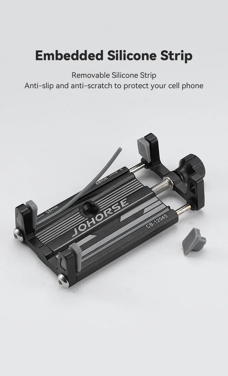 Phone Holder Motorcycle Electric Bicycle Smartphone CNC Aluminum Alloy Bracket Four Claws  Bike Phone Holder